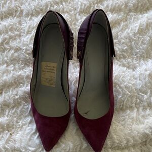 Calvin Klein Deep Burgundy Heels